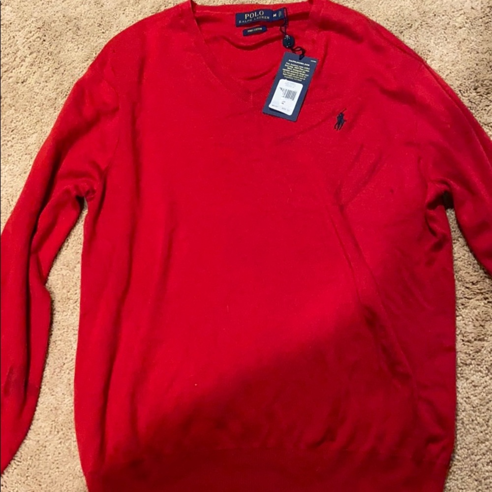 Red Ralph Lauren Sweater